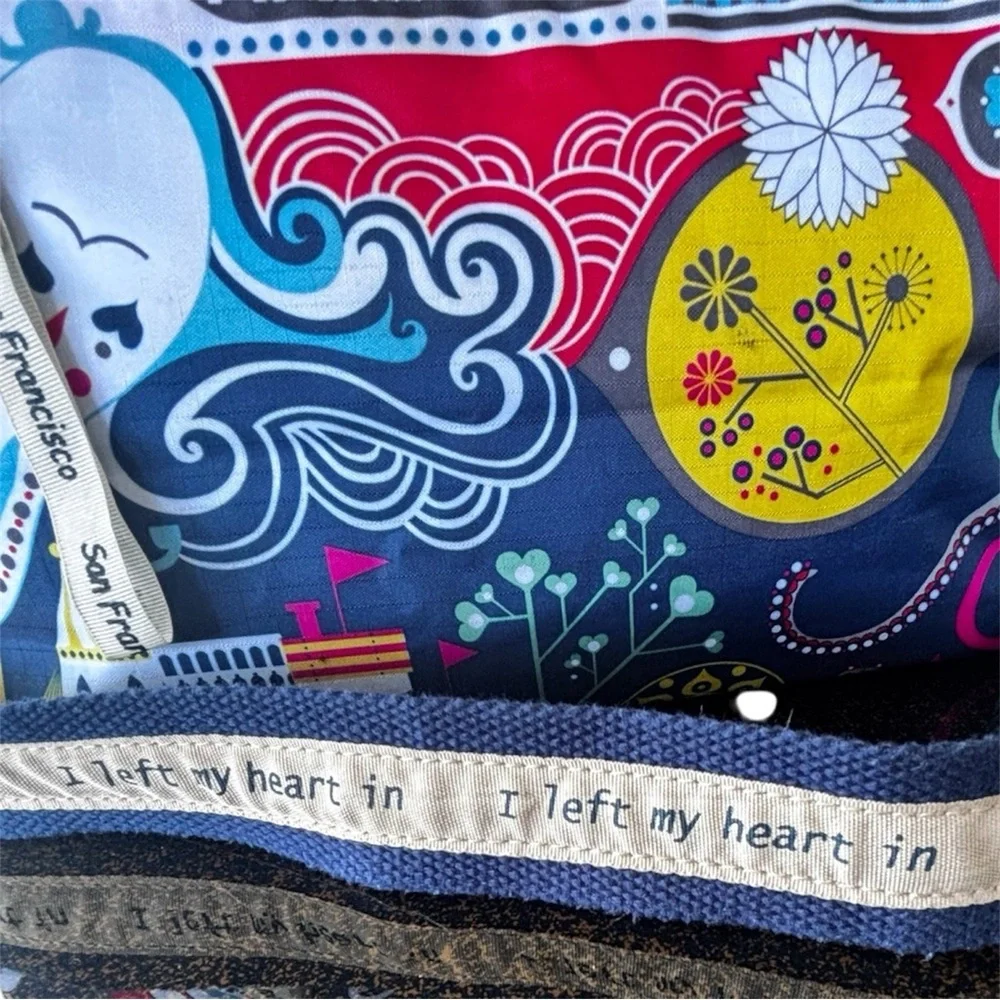 San Francisco Graphic Bag”I left my heart in”San Francisco travel tourist - Picture 9 of 9